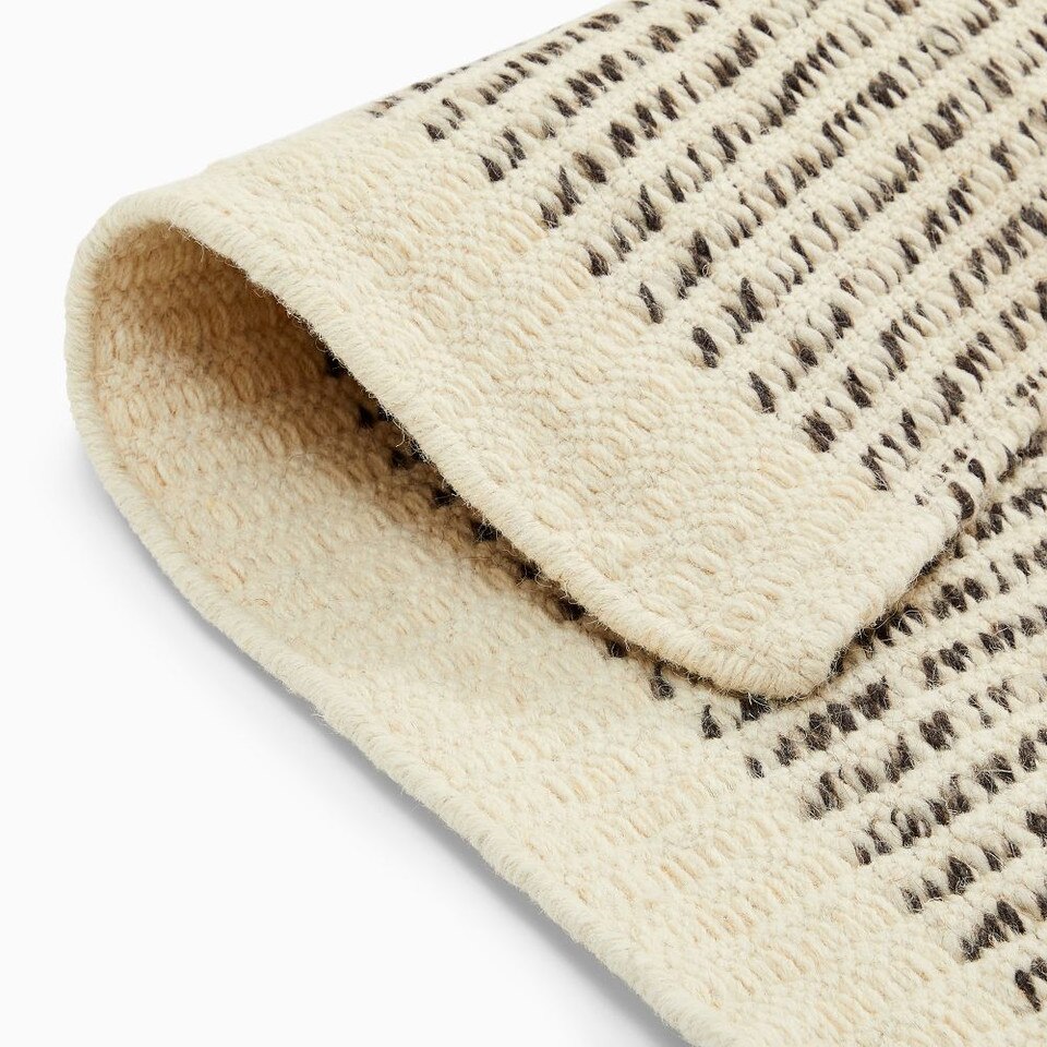 Cosy Striped Wool Rug West Elm UK